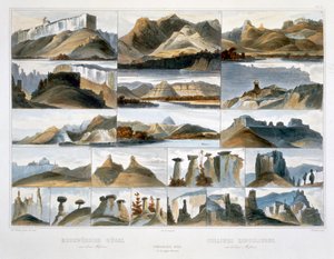 Remarkable Hills on the Upper Missouri by Friedrich Salathé