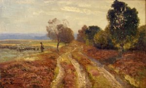 The Heath Path by Friedrich Schwinge