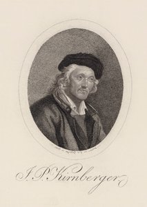 Portrait of the Composer Johann Philipp Kirnberger by Friedrich Wilhelm Bollinger