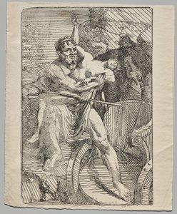 The Abduction of Proserpina by Pluto (2nd version) by Friedrich Wilhelm Reuter