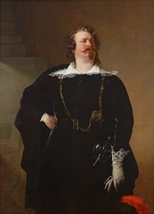 Flemish Mayor (Baron Pfuel?) by Friedrich von Amerling