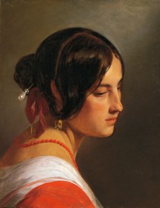 Head of woman