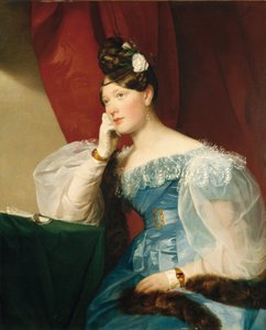 Portrait of Julie von Woyna, nee Freiin von Krieg-Hochfelden, later Benedek