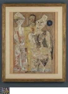 Three Figures by Frits van den Berghe