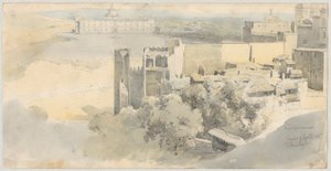 Toledo with a View of the Alcazar