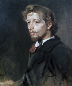 Portrait of a Young Man by Fritz Karl Hermann von Uhde
