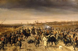 The Battle of Oberselk on February 3, 1864 by Fritz L