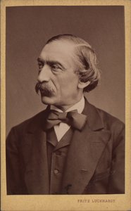 Portrait of the composer Carl Evers by Fritz Luckhardt