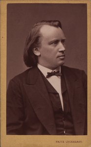 Portrait of the Composer Johannes Brahms 1833-1897, c. 1875