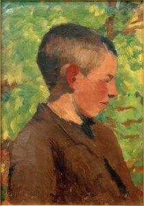 Farm Boy by Fritz Mackensen