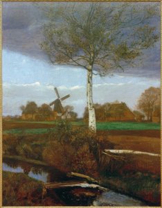 Autumn in the Moor by Fritz Mackensen