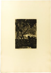 At the Moor by Fritz Overbeck