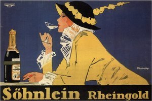 Advertising for Sparkling Wine Sohnlein Rheingold