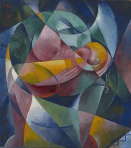 Mother and Child by Fritz Stuckenberg