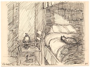 And the Cat was Master in the House and the Hen Madame by Fritz Syberg