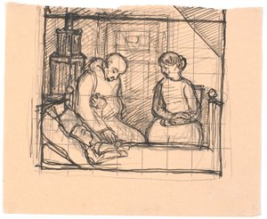 And When the Old Man Shivered with Cold... by Fritz Syberg