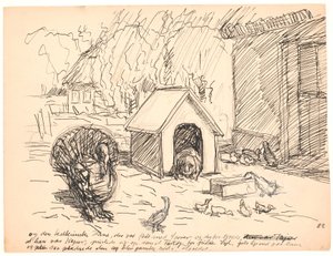 And the Turkish Rooster... by Fritz Syberg