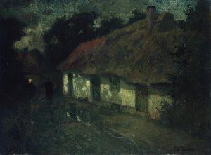 French farm, ca 1895 by Fritz Thaulow