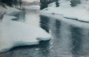 Ice Breaking by Fritz Thaulow