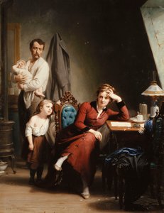 The Poetess by Fritz Zuber Buhler