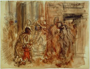 Adoration of the Magi by Fritz von Uhde