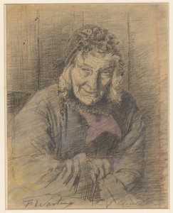 Portrait of Rosalie by Froukje Wartena