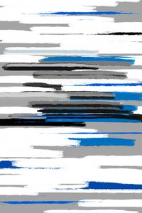 Abstract Blue Grey Strokes