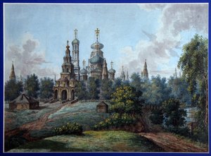 New Jerusalem Monastery by Fyodor Alexeyev