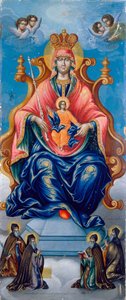 The Mother of God Pecherskaya by Fyodor Nikonovsky