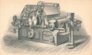 Self Stripping Carding Engine, by Dobson and Barlow Bolton by GB Smith
