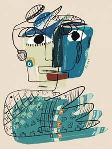 Abstract Face Reflection