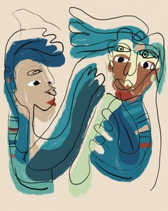 Expressive Abstract Faces