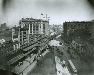 Broadway, North from 32nd Street, New York City