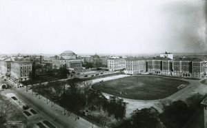 Columbia University campus from the southwest, New York City