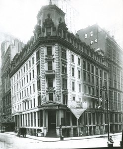 J.P. Morgan Building, Wall Street, New York City by G.P. Hall und Sohn