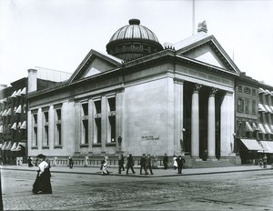 New York Savings Bank by G.P. Hall und Sohn