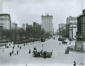 Union Square, New York City by G.P. Hall und Sohn