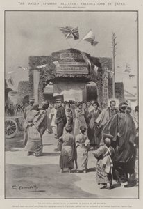 The Anglo-Japanese Alliance, Celebrations in Japan by G.S. Amato