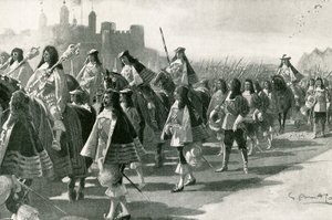 The Last Procession from the Tower: Charles II and His Retinue on Tower Hill, April 22, 1661