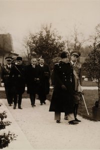 Album "MVSN- Blackshirts": Galeazzo Ciano in the uniform of General of the Militia in Budapest by G.Y. Schaffer