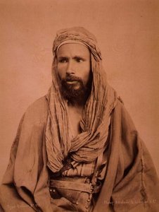 Portrait of an Egyptian Bedouin by G. Lekegian