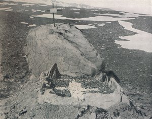 Hansens Grave On Cape Adare, 1911, 1913 by G. Murray Levick