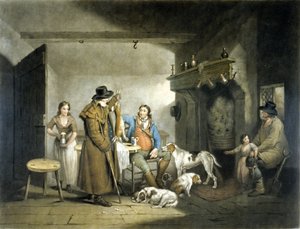 Inside a Country Alehouse by G. and Ward J. Morland