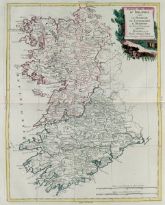 The Kingdom of Ireland: The Provinces of Munster and Connaught, Engraving by G. Zuliani from the Newest Atlas