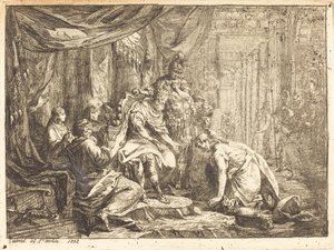 Reconciliation of Absalom and David