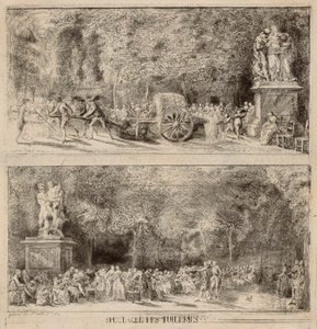 Scenes from the Tuileries: The Chairs and the Water Cart