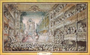 The Performance of Armida in the Old Auditorium of the Opera House
