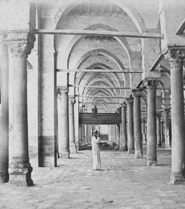 Colonnade, Cairo, Egypt, late 19th or early 20th century