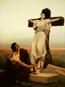 Christian Martyr on the Cross, St Julia