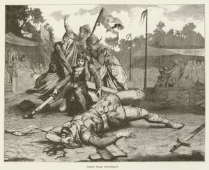 Huon Kills Scharlot by Gabriel Max